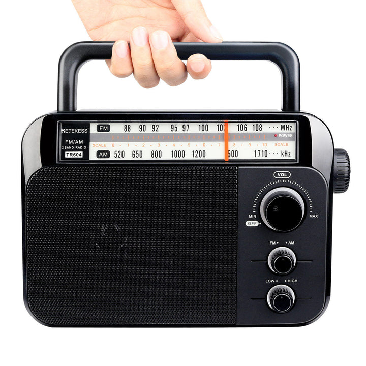 EU/US Plug 220/110V FM+AM F9225A Portable Radio Image 1