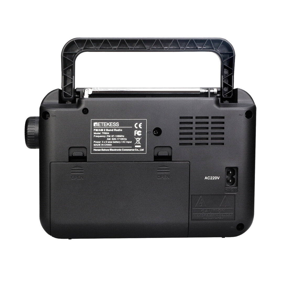 EU/US Plug 220/110V FM+AM F9225A Portable Radio Image 3