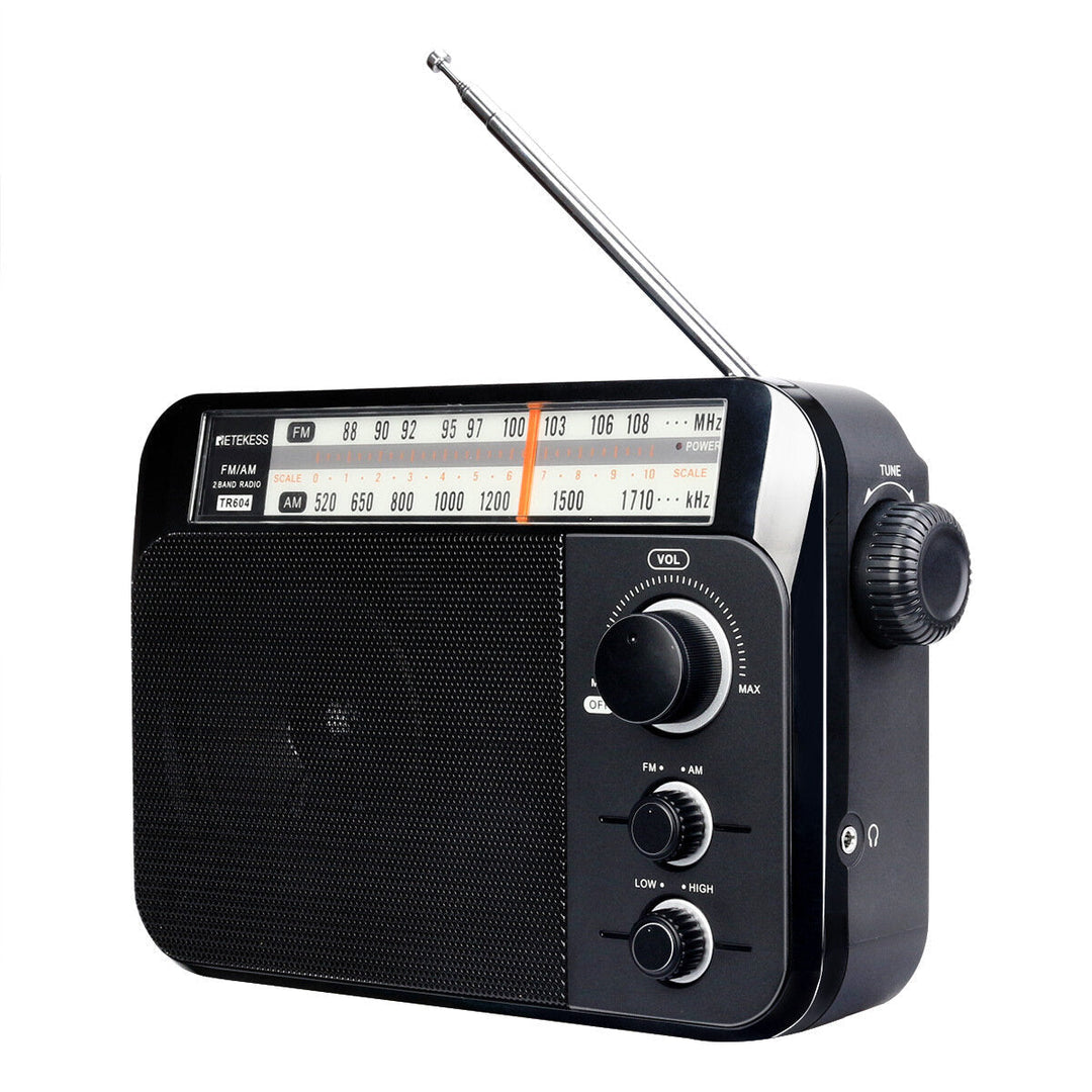 EU/US Plug 220/110V FM+AM F9225A Portable Radio Image 4