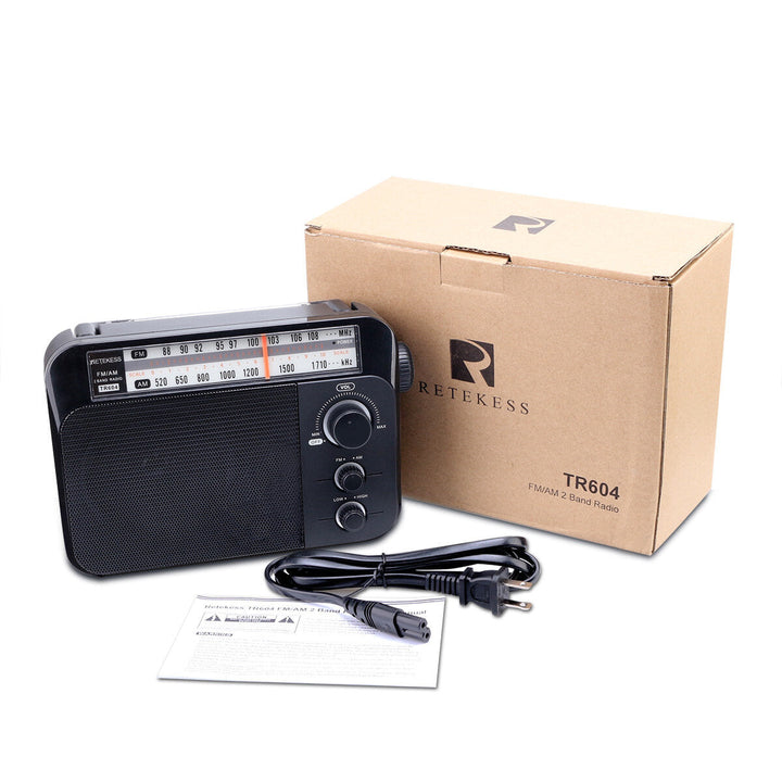 EU/US Plug 220/110V FM+AM F9225A Portable Radio Image 4