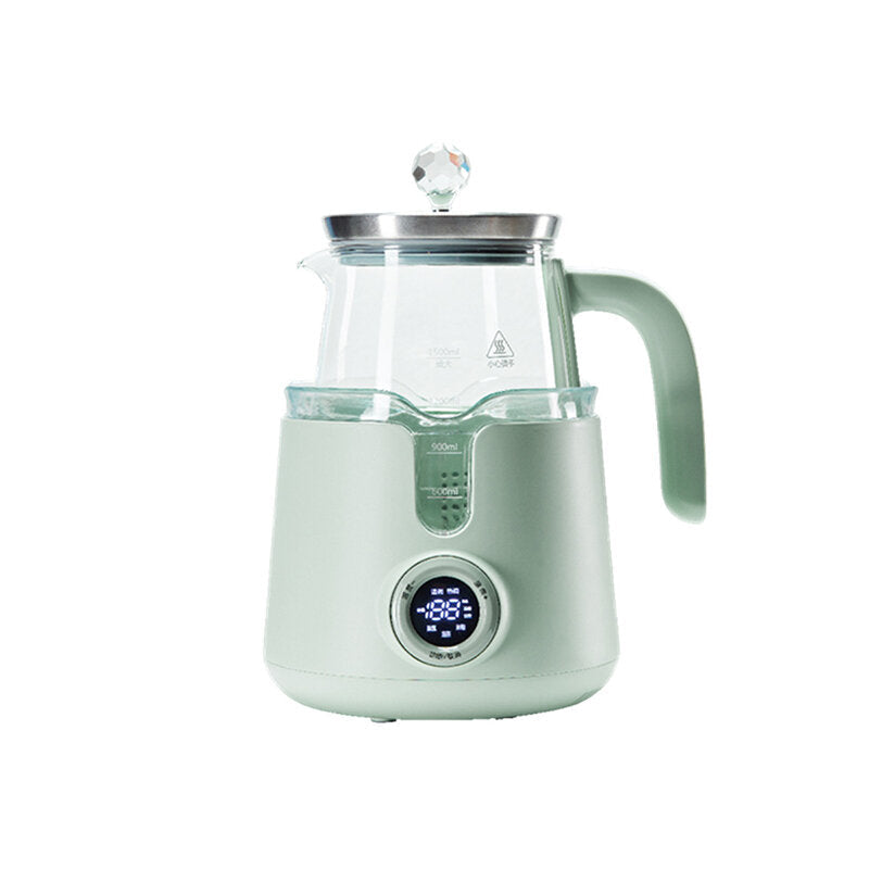 Electric Kettle 800W 1.5L Portable Glass Kettle Heat Preservation Image 4