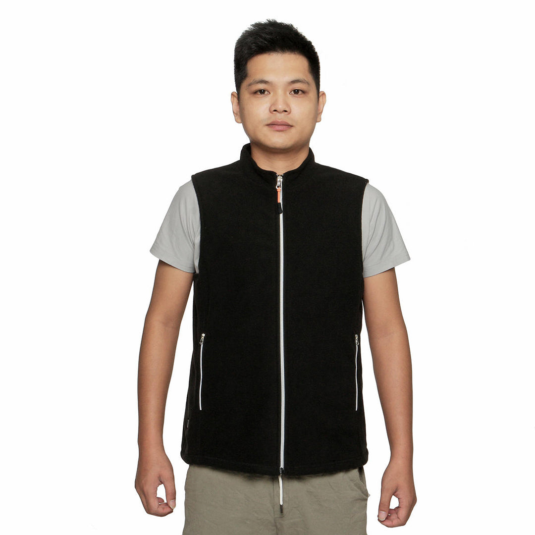Electric Heating Vest Coat Jacket Adjustable Temperature Warmer Mens Clothing Image 2