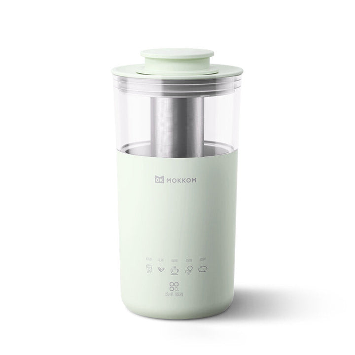 Electric Kettle 300W 350ml Mini Multi-function Portable Milk Tea Machine with Stirring Function Image 1