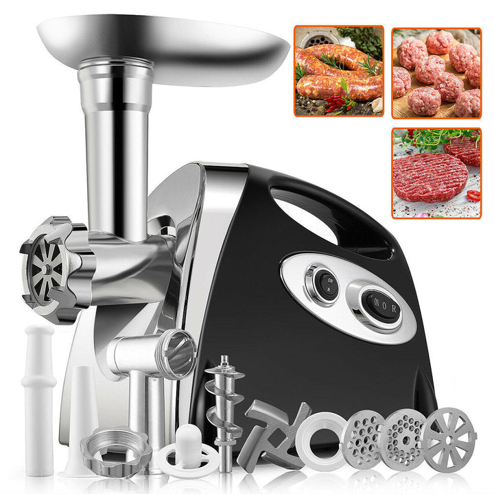 Electric Meat Grinder Heavy Kitchen Mincer Sausage Stuffer Maker Filler Food Processor Machine Electric Meat Slicer Image 4
