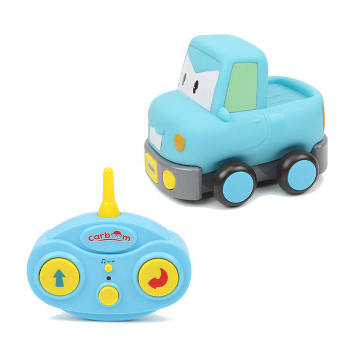 Electric Wireless Control Cartoon Mini RC Car with LED Light Music without Battery Toys Image 2