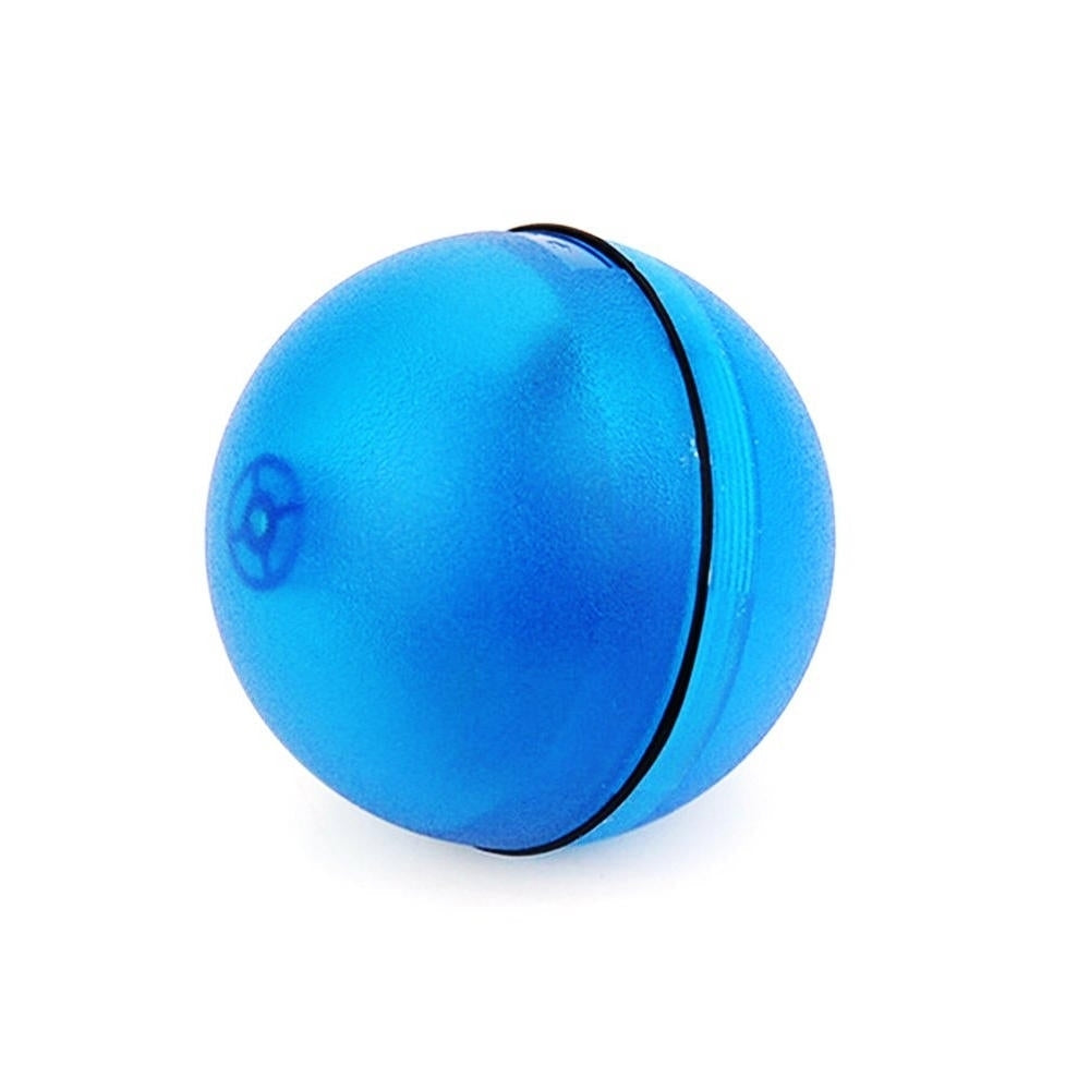 Electronic 360 Degree Self Rotating Ball Autoxic Rolling Ball LED Light Pet Cat Pet Toys Image 3