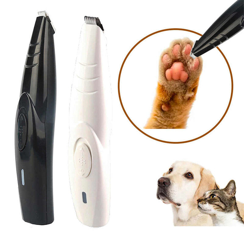 Electrical Pet Nail Hair Trimmer Grinder Grooming Tool Shearing Cutter Cat Dog Haircut Paw Shaver Image 6