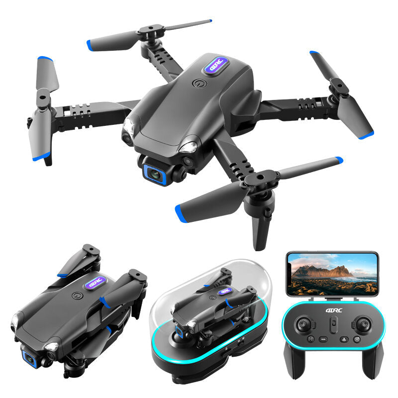 ELF WiFi FPV with 6K Dual HD Camera 50x ZOOM Altitude Hold Mode LED Foldable RC Drone Quadcopter RTF Image 1