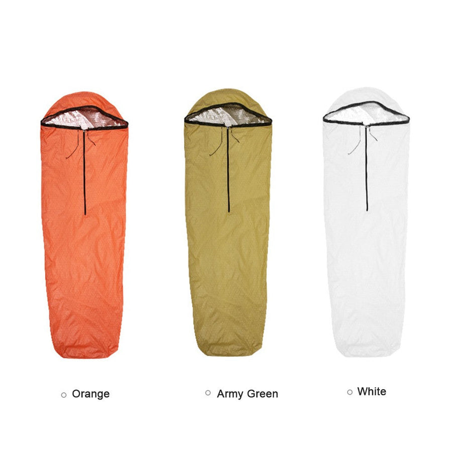 Emergency Sleeping Bag Lightweight Waterproof Heat Reflective Thermal Sleeping Bag Image 1