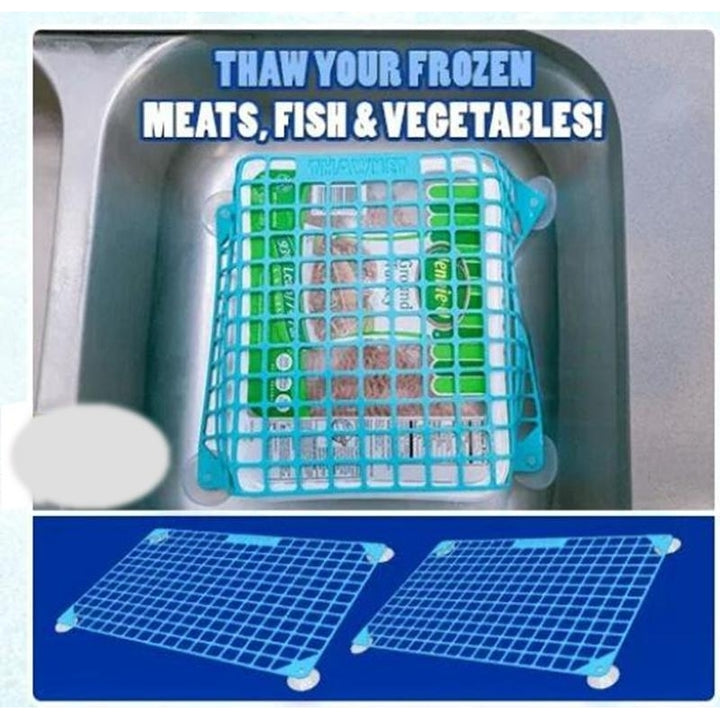 Fast Defrosting Net Thawing Net Fast Defrosting Meat Tray Rapid Safety Thawing Tray Defrostiong Tray Image 10