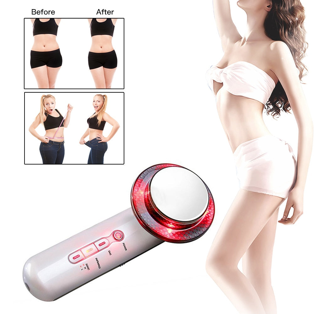 Fat Burner Weight Loss Tools Ultrasound Body Slimming Massager Face Cavitation Beauty Machine Image 3