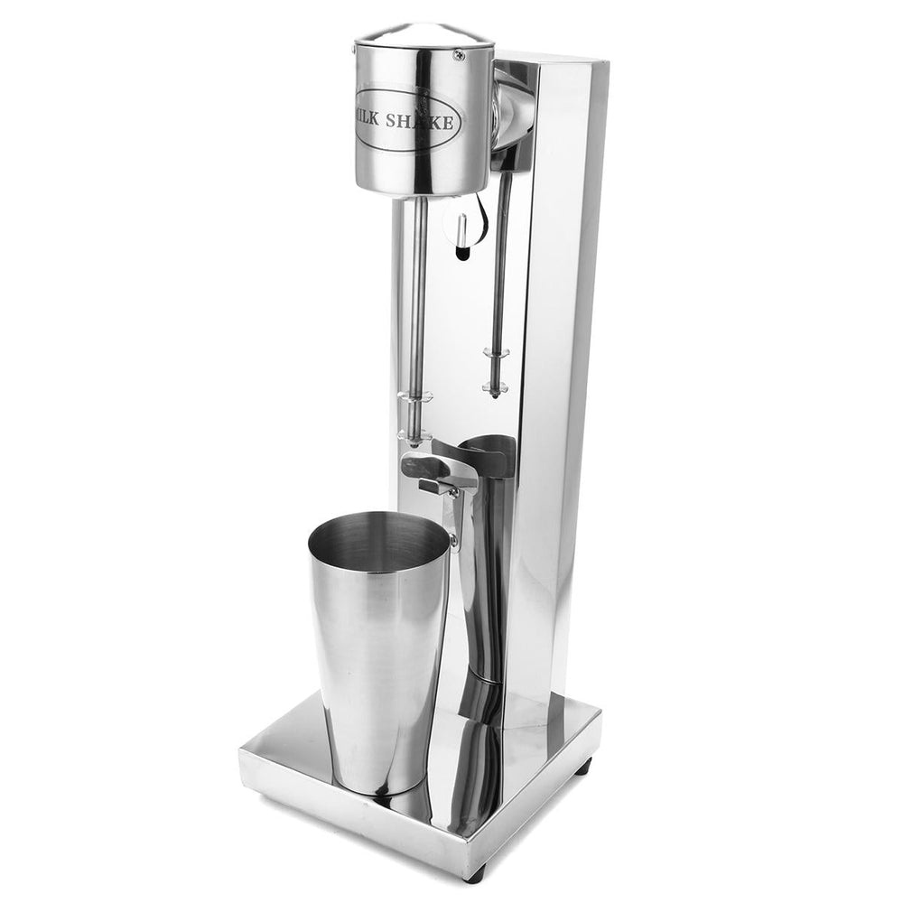 Electric Stainless Steel Milkshake Maker Machine Smoothie Cup Set Cocktail Shaker Image 2