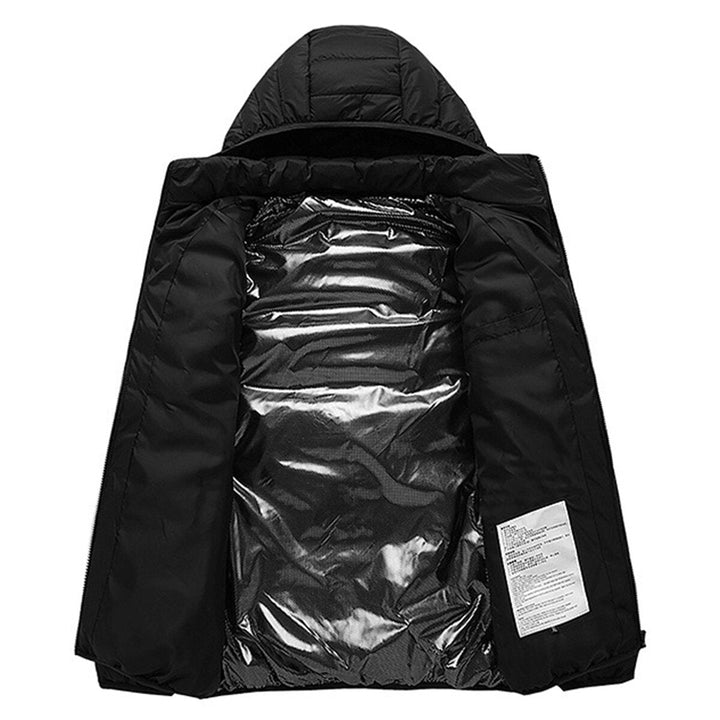 Electric USB Heated Vest Jacket Coat Warm 4 Heating Area Cloth Body 3 Levels Image 3