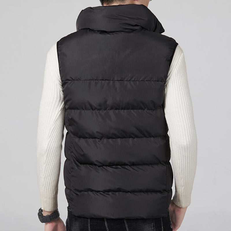 Electric Vest Heated Cloth Jacket USB Warm Up Heating Pad Body Winter Warmer Men Image 3