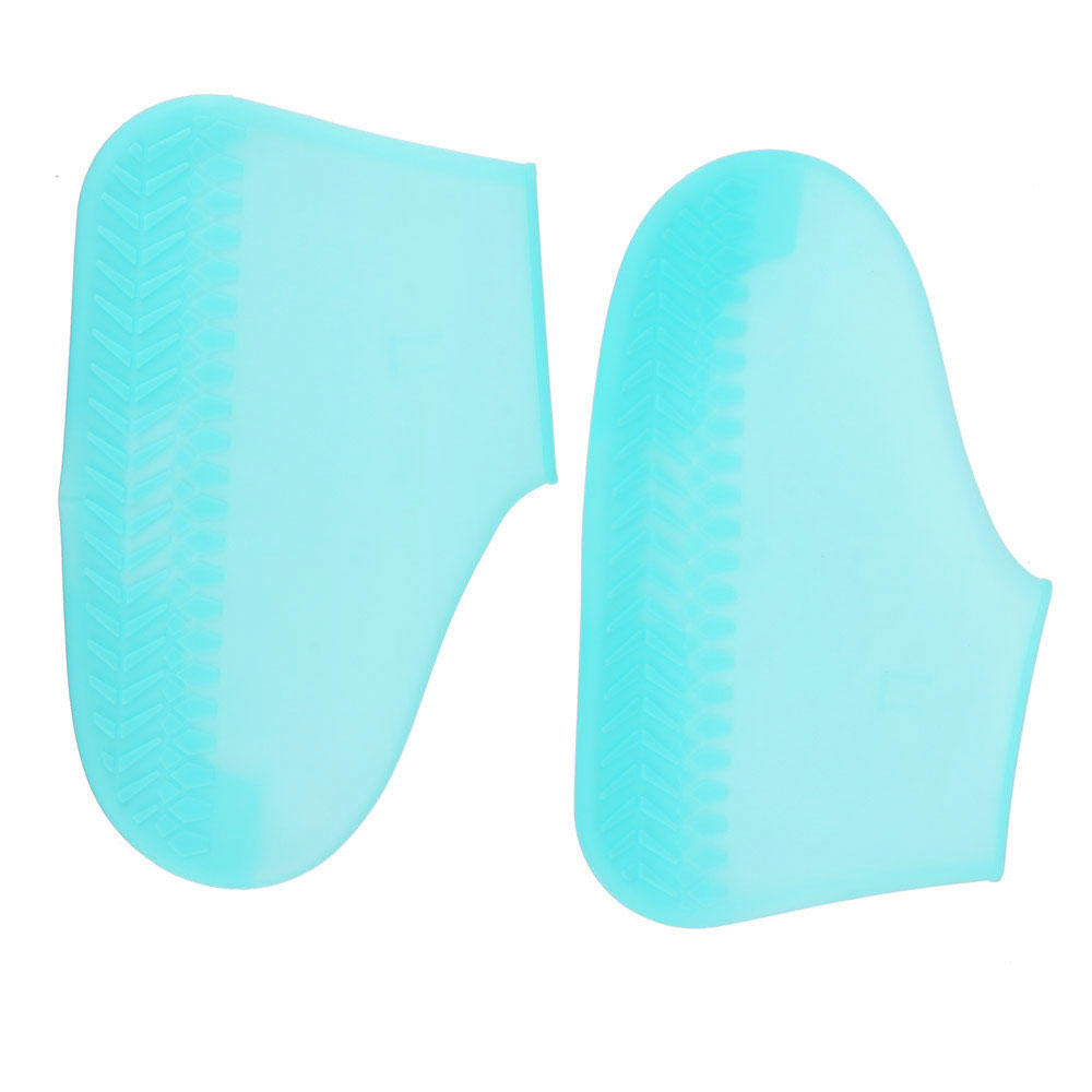 Fluorescence Night Vision Reusable Shoe Covers Dustproof Rain Cover Winter Step In Shoe Waterproof Silicone 25-45 Yard Image 10