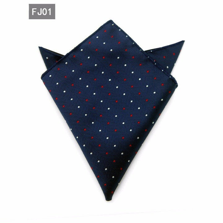 Fashion Handkerchief for Men Suit Western Style Dot Men Paisley Pocket Square Tie Handkerchiefs Image 2