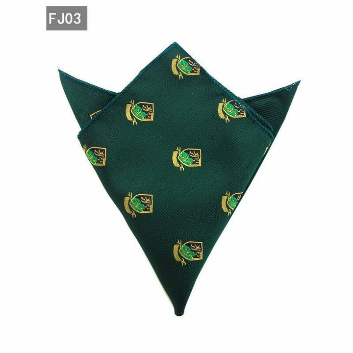 Fashion Handkerchief for Men Suit Western Style Dot Men Paisley Pocket Square Tie Handkerchiefs Image 3