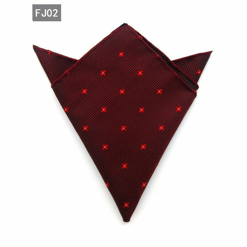 Fashion Handkerchief for Men Suit Western Style Dot Men Paisley Pocket Square Tie Handkerchiefs Image 4