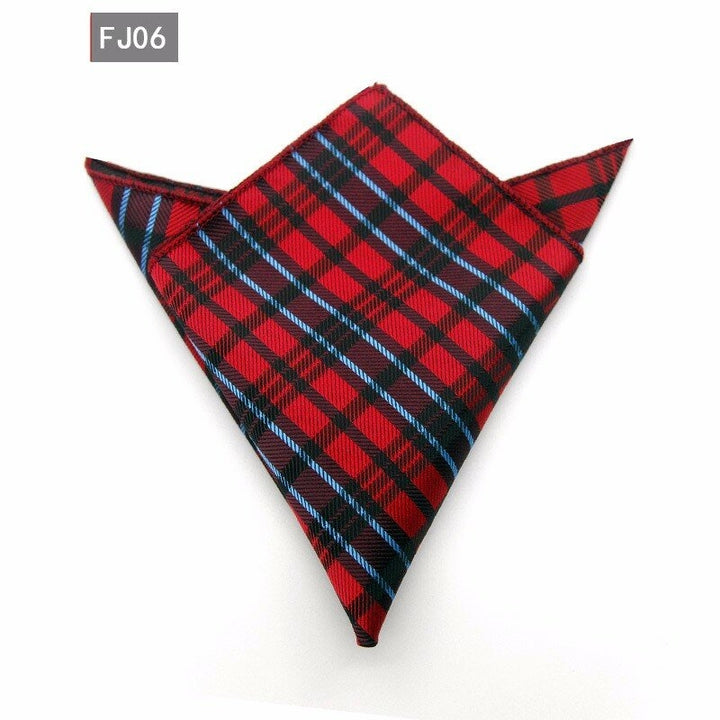 Fashion Handkerchief for Men Suit Western Style Dot Men Paisley Pocket Square Tie Handkerchiefs Image 4