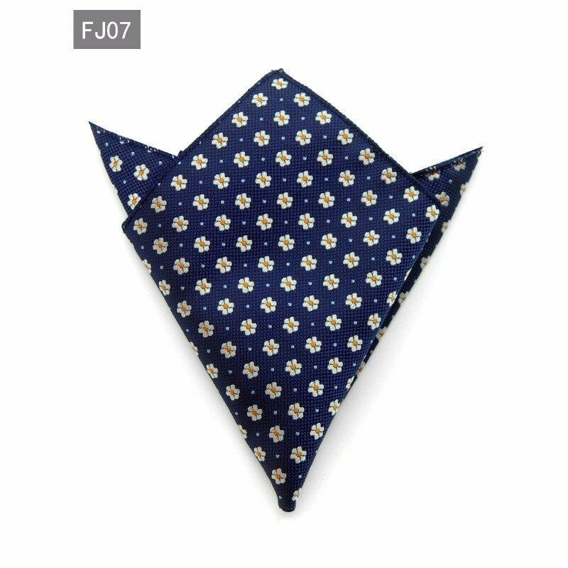 Fashion Handkerchief for Men Suit Western Style Dot Men Paisley Pocket Square Tie Handkerchiefs Image 1