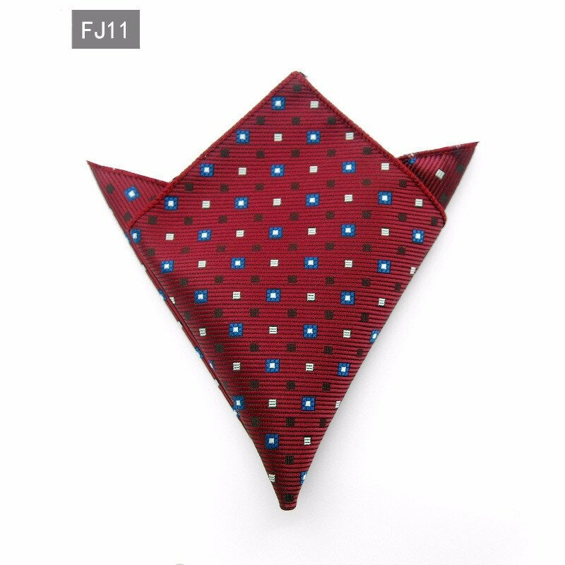 Fashion Handkerchief for Men Suit Western Style Dot Men Paisley Pocket Square Tie Handkerchiefs Image 11