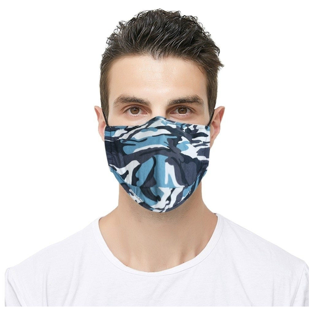 Face Mask Reusable Washable Breathable Dust Mouth Cover Camouflage Image 2