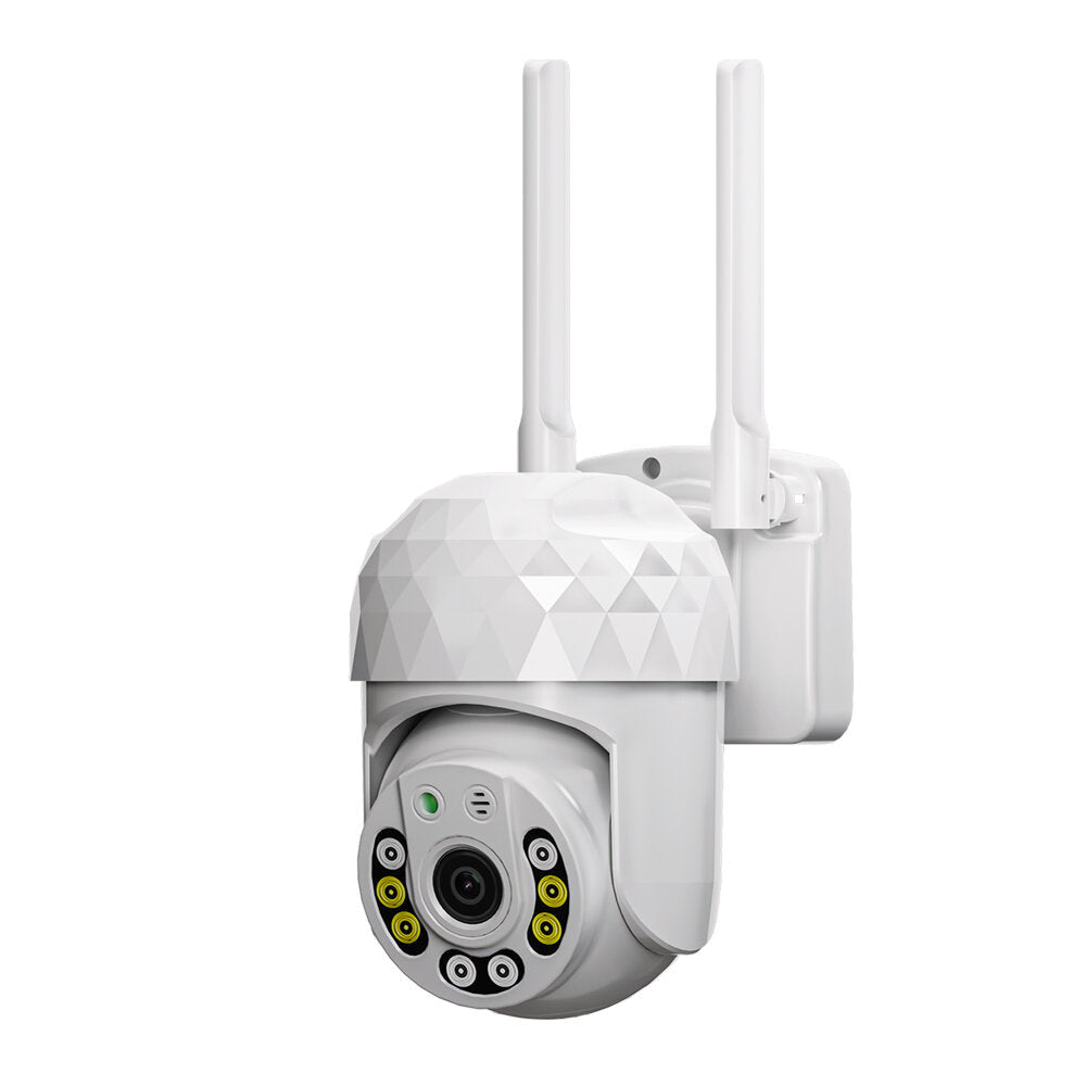 HD 1080P Mini WIFI IP Camera Waterproof Infrared Full Color Night Vision Security Camera with 8 Lights Image 4