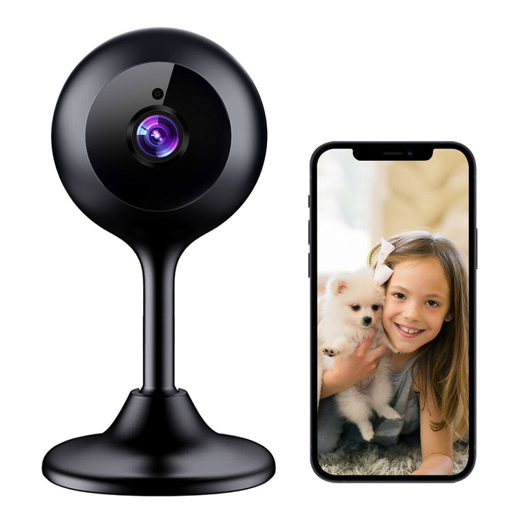 HD 1080P WiFi IP Camera Home Security Camera with NightVision Motion Sensor Detection Two-Way Audio Compatible with Image 1