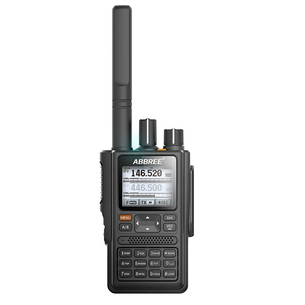 GPS Walkie Talkie High Power 6 Brands 136-520MHz Frequency CTCSS DNS Detection LED Display Image 1