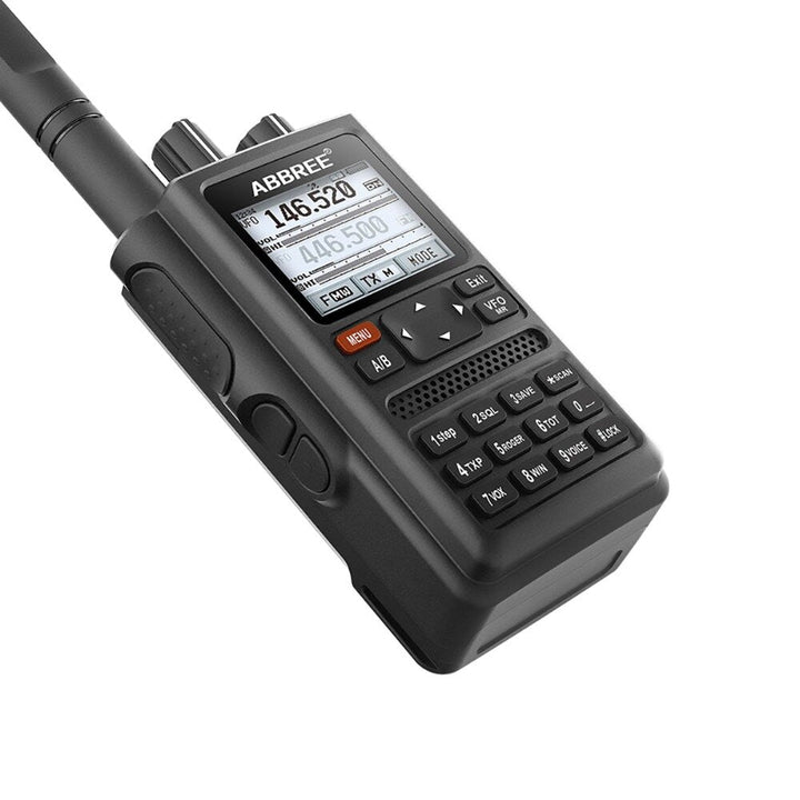 GPS Walkie Talkie High Power 6 Brands 136-520MHz Frequency CTCSS DNS Detection LED Display Image 4
