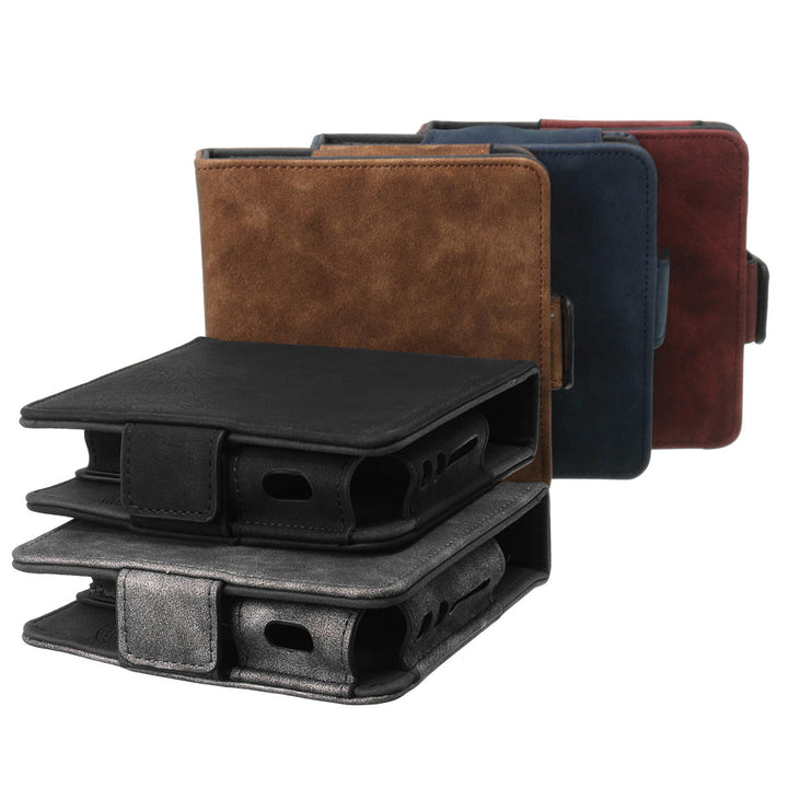 For Electronic Kit Luxury Leather Cards Case Box Holder Pouch Bag Image 1