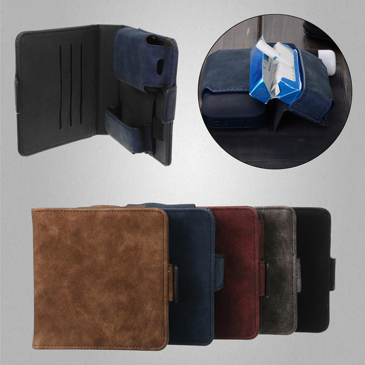 For Electronic Kit Luxury Leather Cards Case Box Holder Pouch Bag Image 6