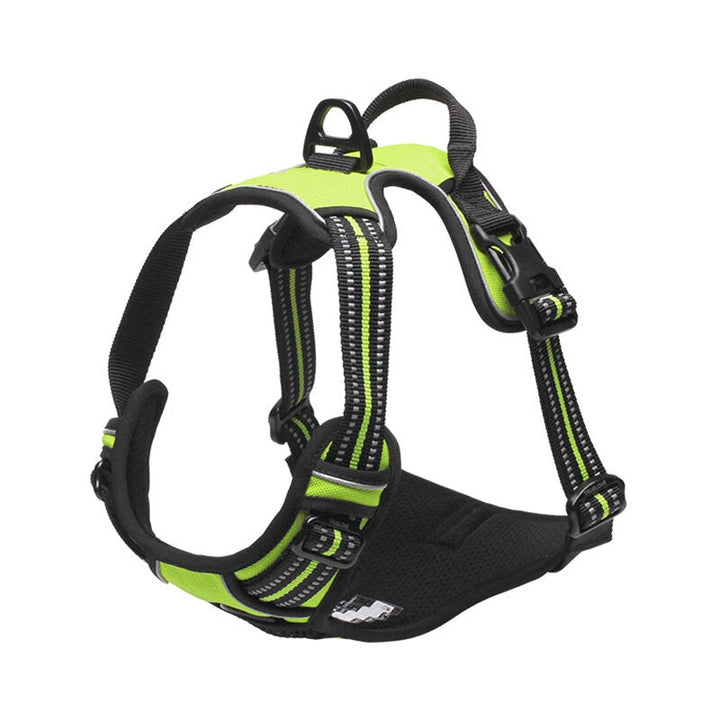Front Clip Explosion-proof Rushing XS/S/M/L/XL Pet Dog Reflective Harness Oxford Padded Soft Vest Chest strap Back Image 1