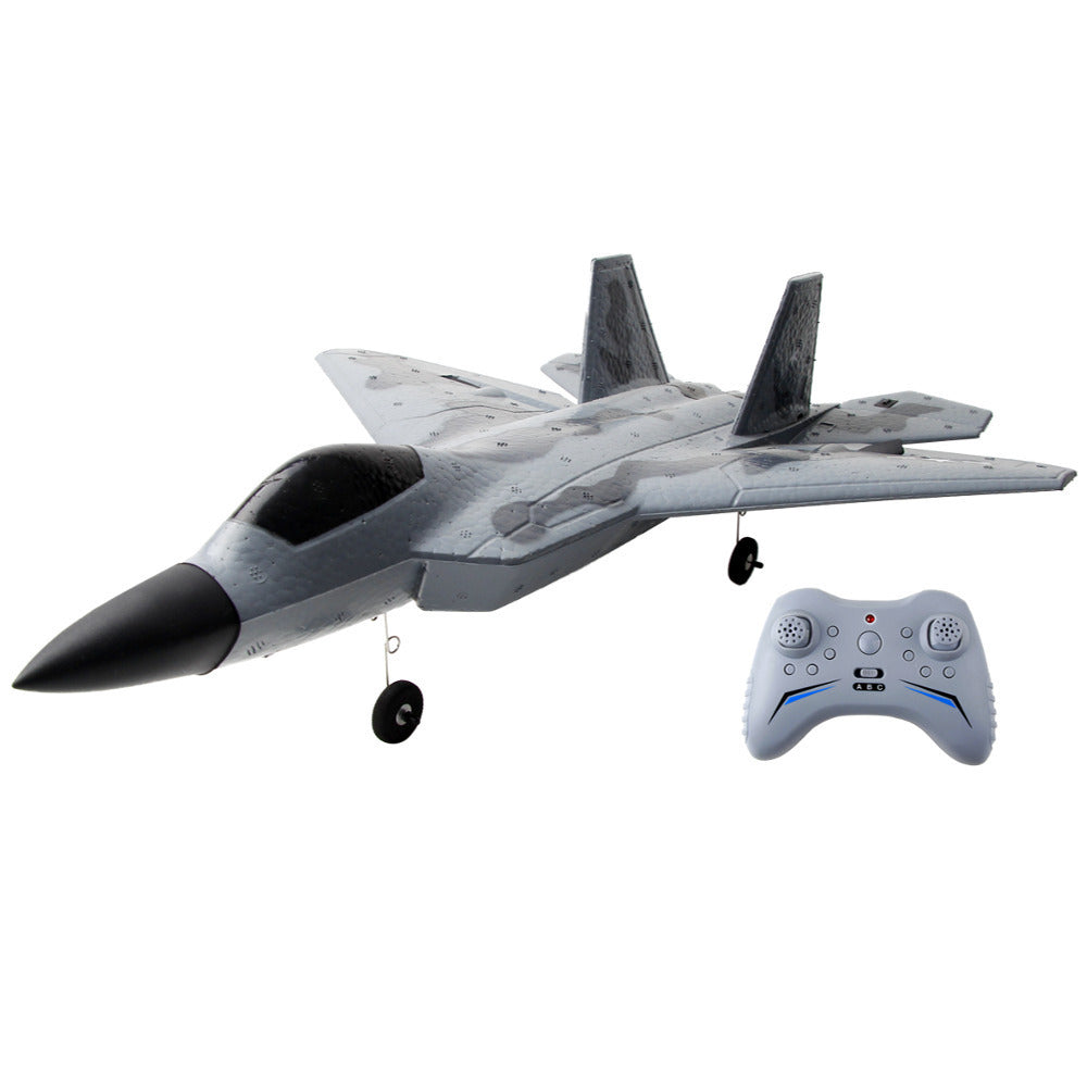 FX922 F-22 Raptor EPP 315mm Wingspan 2.4GHz 3CH Built-in Gyro Dual-Engine Power RC Airplane Jet Trainer Warbird Fixed Image 1