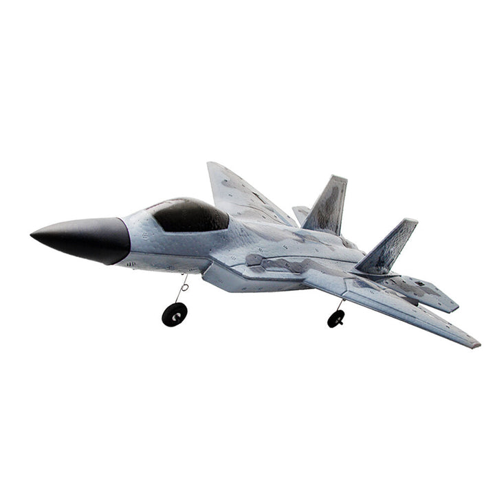 FX922 F-22 Raptor EPP 315mm Wingspan 2.4GHz 3CH Built-in Gyro Dual-Engine Power RC Airplane Jet Trainer Warbird Fixed Image 3