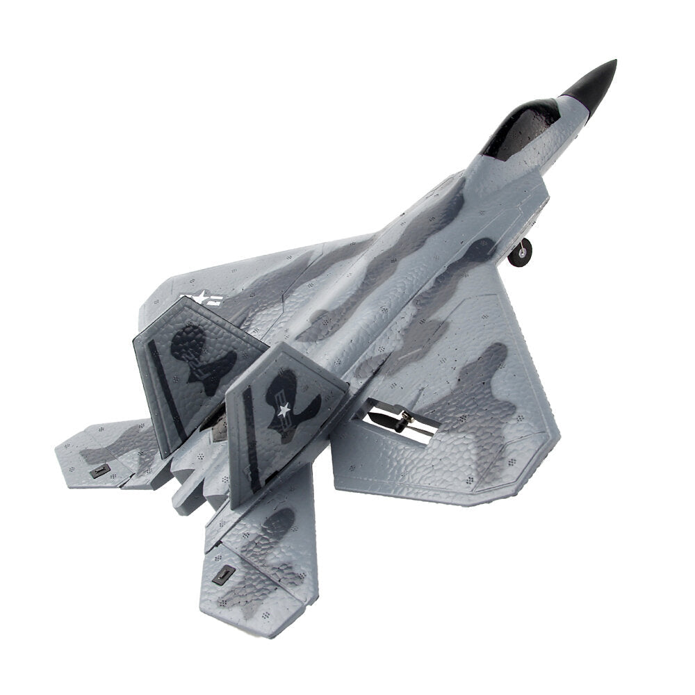 FX922 F-22 Raptor EPP 315mm Wingspan 2.4GHz 3CH Built-in Gyro Dual-Engine Power RC Airplane Jet Trainer Warbird Fixed Image 6