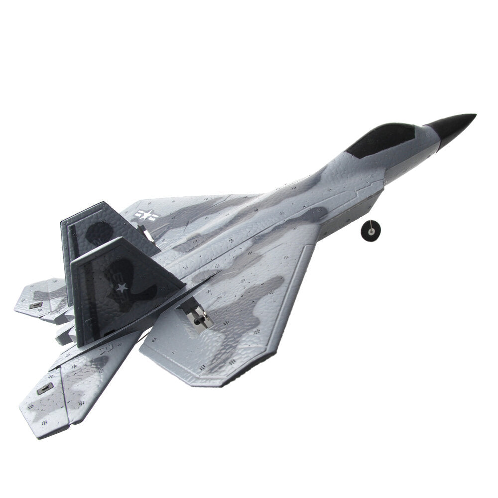 FX922 F-22 Raptor EPP 315mm Wingspan 2.4GHz 3CH Built-in Gyro Dual-Engine Power RC Airplane Jet Trainer Warbird Fixed Image 8