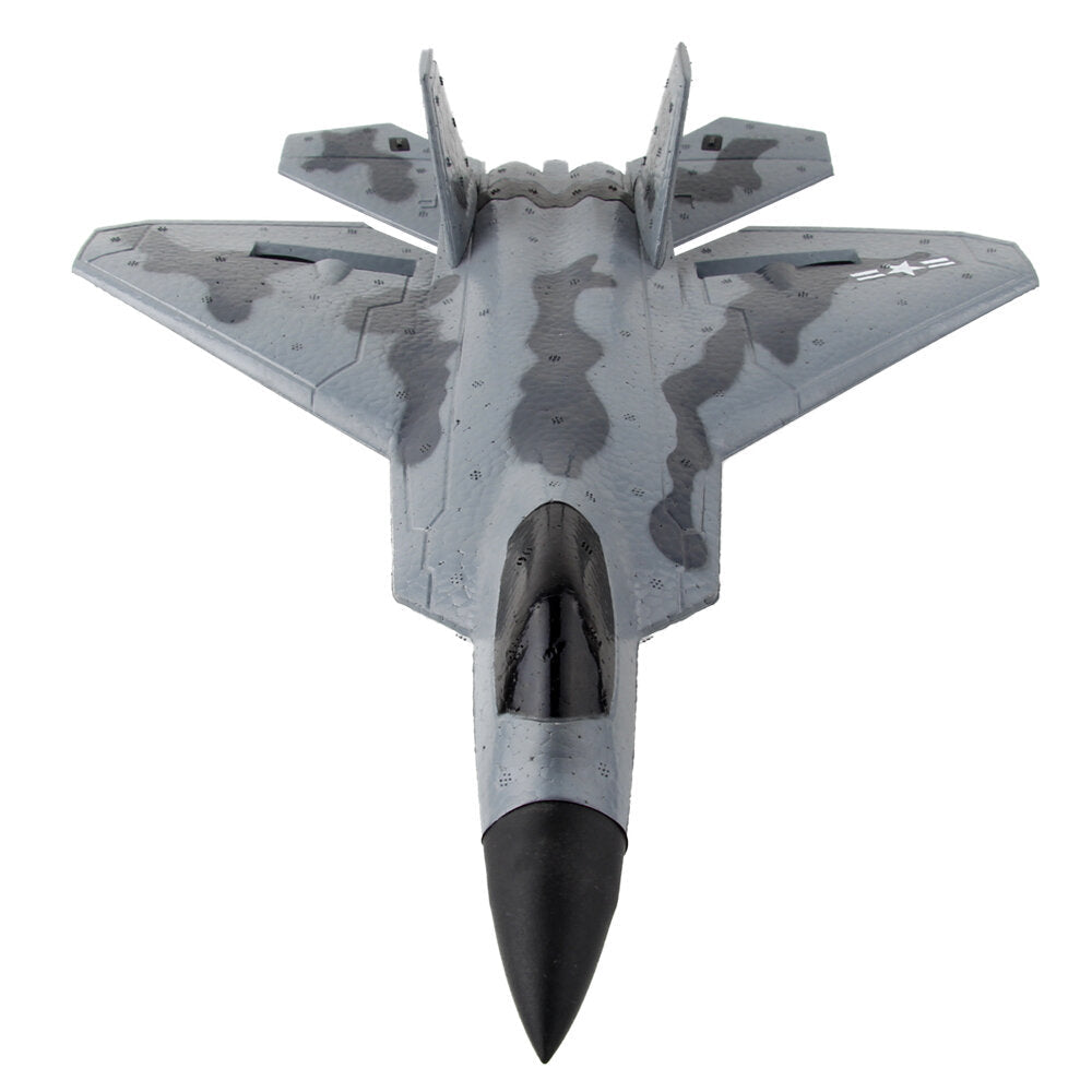 FX922 F-22 Raptor EPP 315mm Wingspan 2.4GHz 3CH Built-in Gyro Dual-Engine Power RC Airplane Jet Trainer Warbird Fixed Image 10