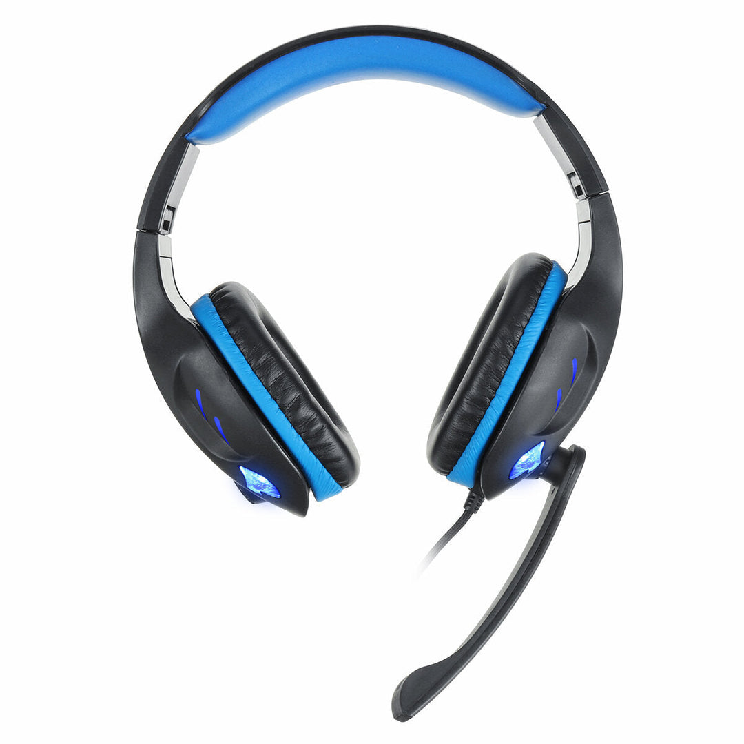 Gaming 3.5mm Headset Headphone LED Surround Sound MIC For PC Laptop PS4 Xbox Image 8