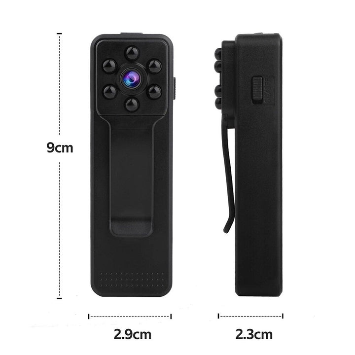 HD 1080P Back Clip Camera Mini Camcorders Conference Meeting Work Recorder Sports Recording Camera Image 4
