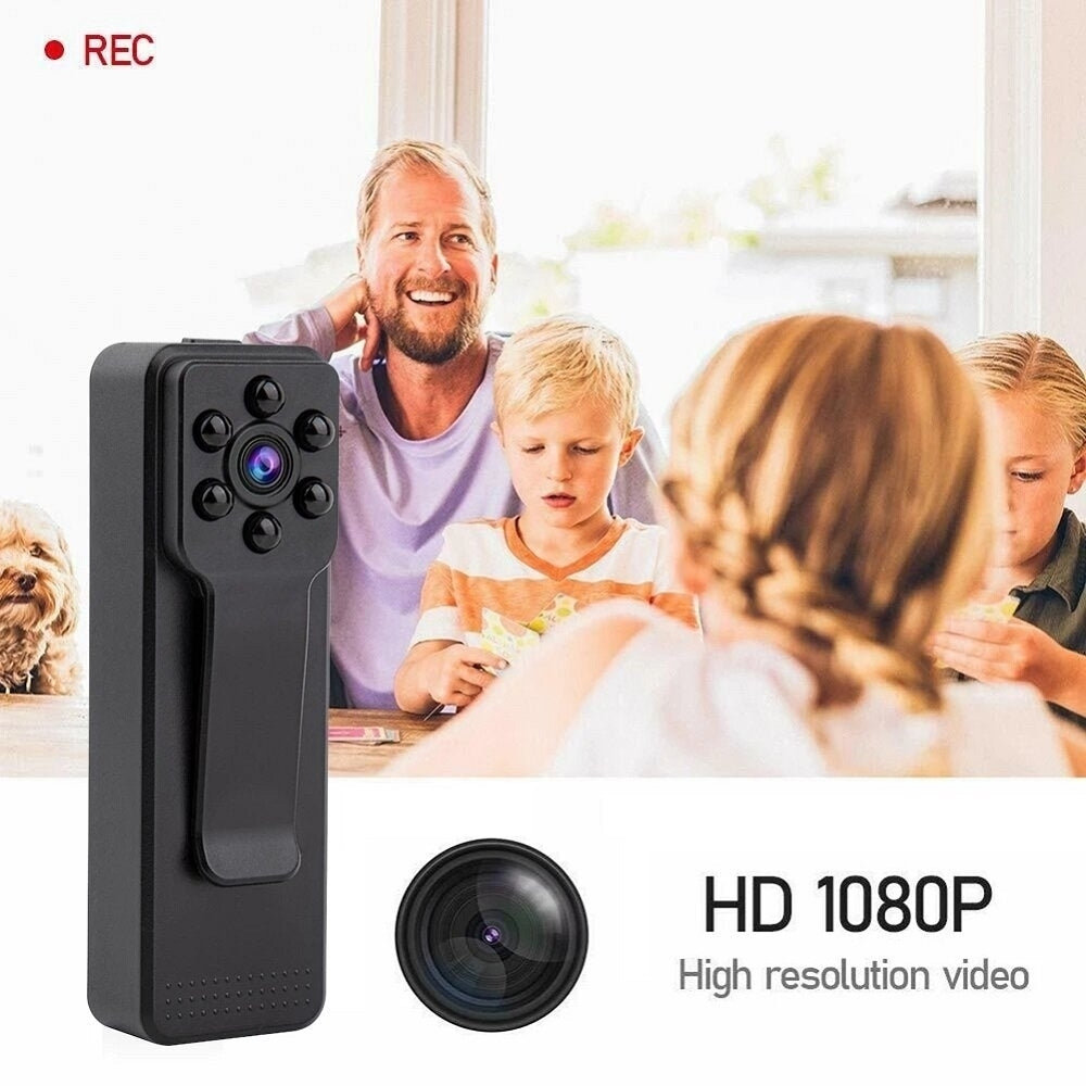HD 1080P Back Clip Camera Mini Camcorders Conference Meeting Work Recorder Sports Recording Camera Image 7