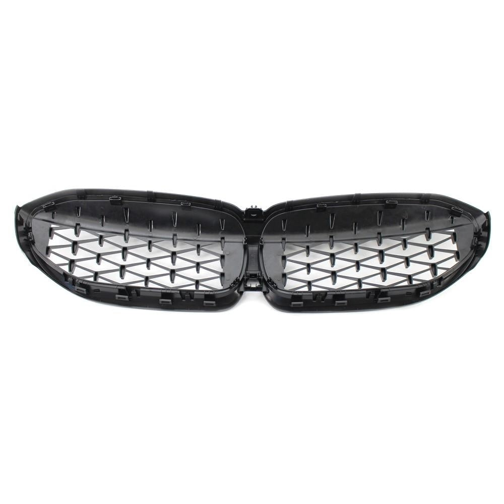 Glossy Black Grill Front Kidney Grille Replacement for BMW 3 Series G20 Racing 2019 2020 Image 6