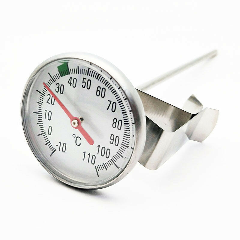 Food Thermometer Stainless Steel Measuring Safety for Coffee Milk Image 2