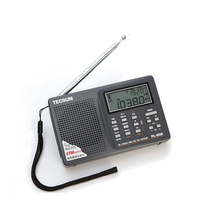 Full Band Digital Demodulation Stereo Radio Audio Player For Seniors Students Image 3