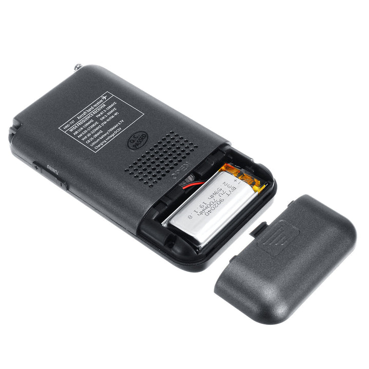 Full Bands Portable Digital AIR FM AM CB SW VHF Radio LCD Stereo Mini Receiver Speaker Image 4