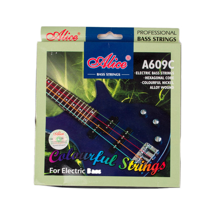 Guitar Strings Colorful 4 Strings Hexagonal Core Nickel Alloy Wound Electric Bass Strings Accessorie Image 6