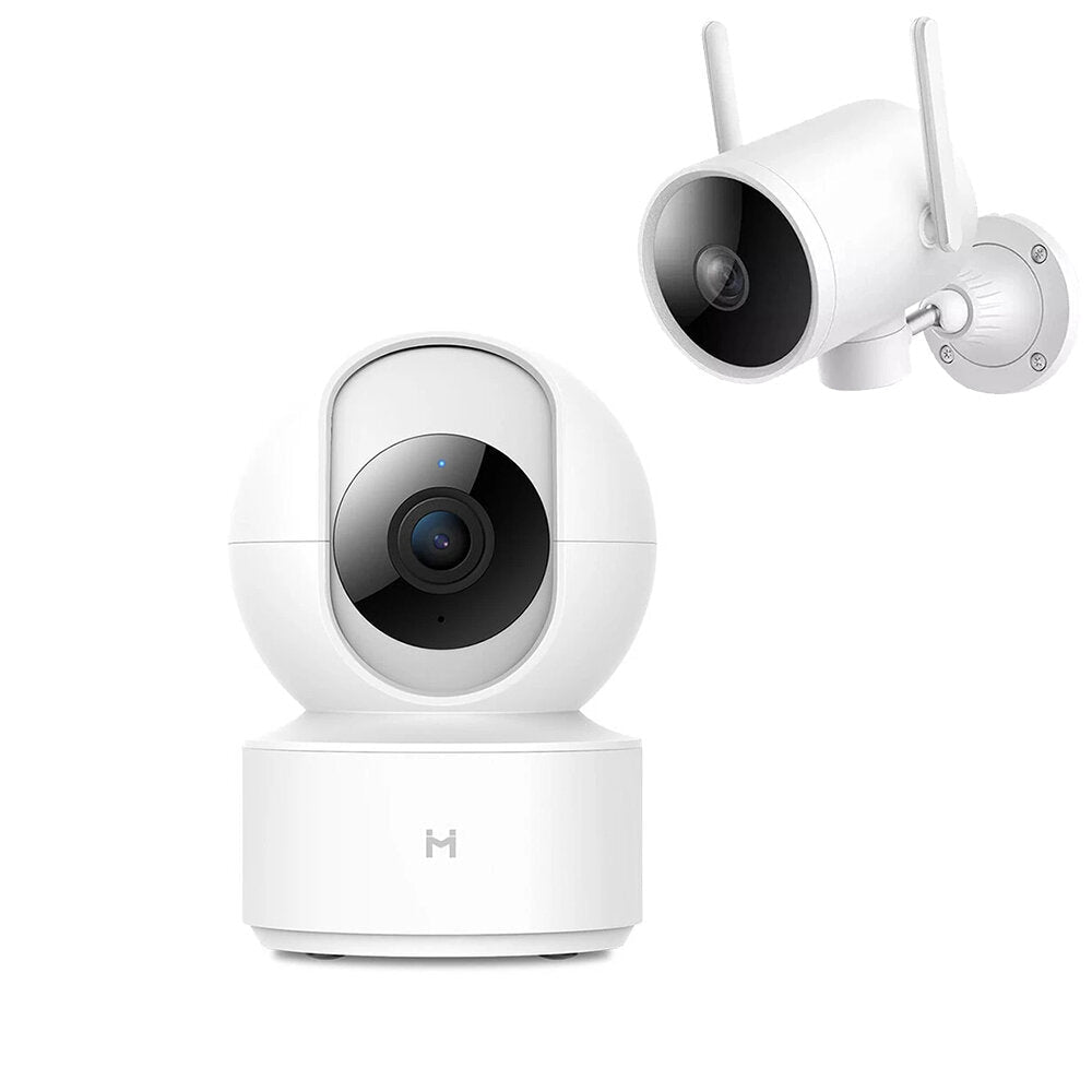 H.265 1080P Smart Home IP Camera 360 AI Detection WIFI Security Monitor With EC3 3MP EU Plug 180 Rotation IP Camera Image 1