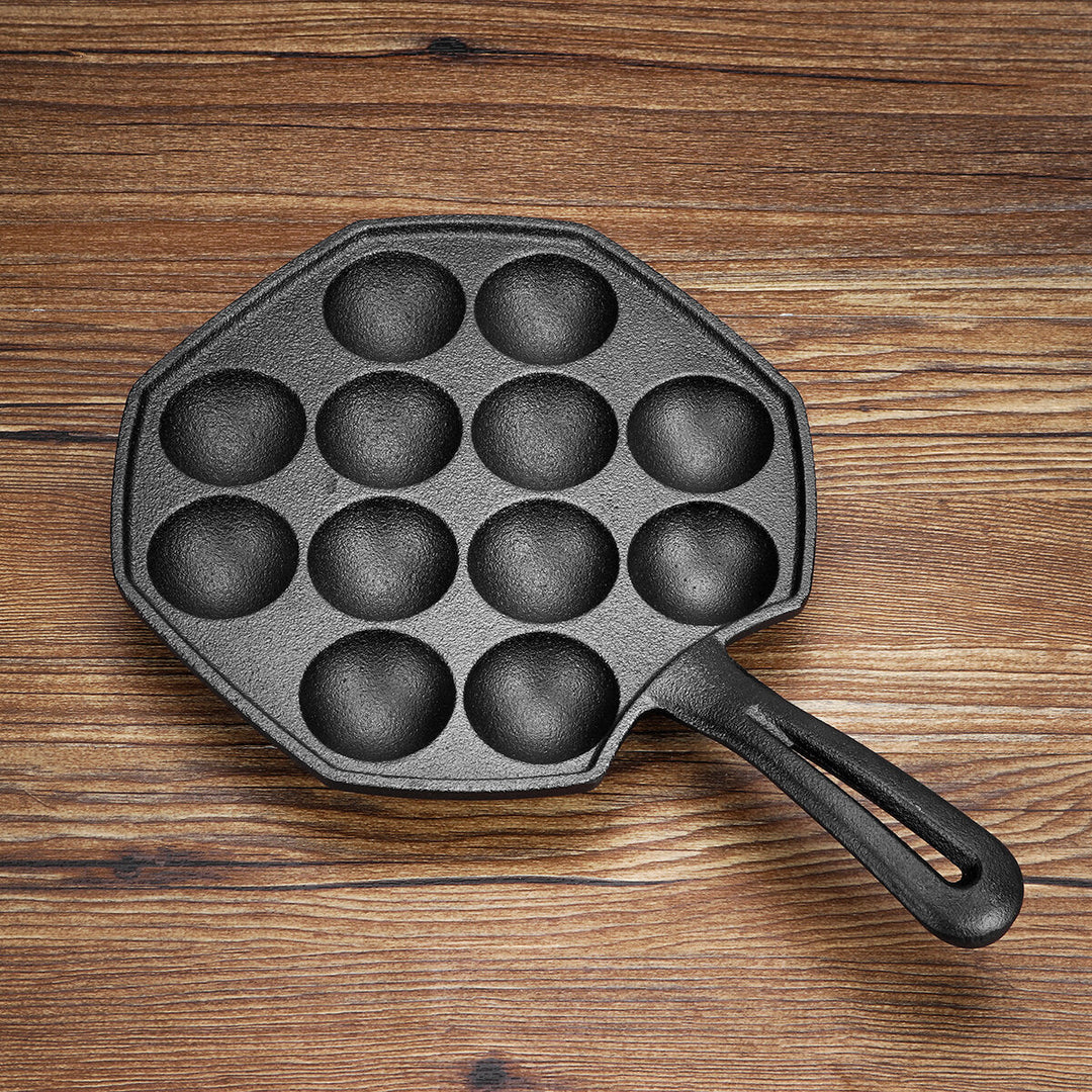 Grill Pan Nonstick Cooking Plate Pancake Puffs Octopus Ball Maker Mold Image 3