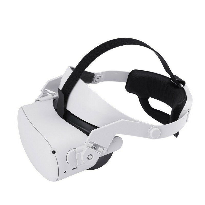 Head Strap Headwear Adjustable Large Cushion No Pressure for Oculus Quest 2 VR Glasses Increase Supporting Force Uniform Image 3