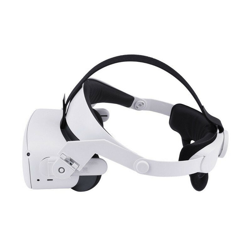Head Strap Headwear Adjustable Large Cushion No Pressure for Oculus Quest 2 VR Glasses Increase Supporting Force Uniform Image 4